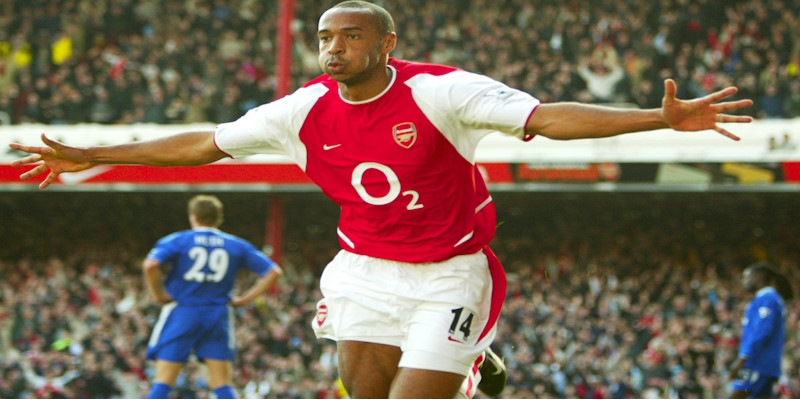 “Cỗ máy săn bàn Thierry Henry” của CLB Arsenal